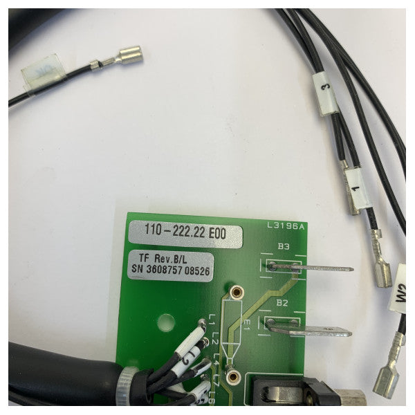Raytheon Anschutz Standard 20 Jiroskop Pusula Dış Küre PCB 110-222.22 