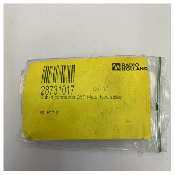 Eminent SCP25M Konnettur D-Sub 25-Pin Male, Tip Solder - DB25 RS232 
