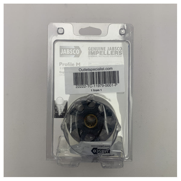 Jabscon vaihtopyöräsarja musta - 11979-0001-P