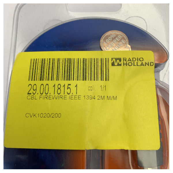 Bandridge 1394 FireWire Data Cable 