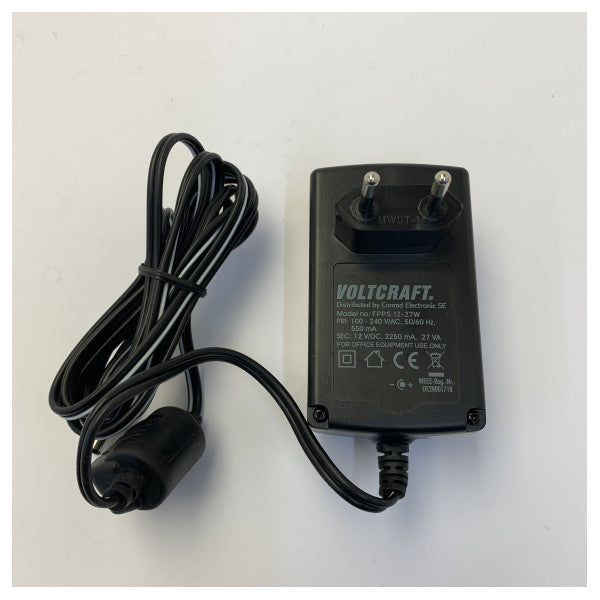 محول الطاقة Voltcraft FPPS 12-27W 12V DC 2250mA 27W AC/DC 