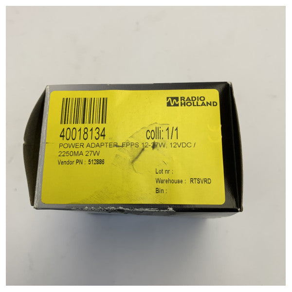 محول الطاقة Voltcraft FPPS 12-27W 12V DC 2250mA 27W AC/DC 