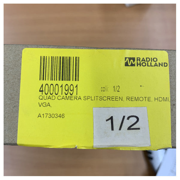 معالج الفيديو الرباعي Dacom A1730346 - فاصل كاميرا 4 قنوات HDMI VGA مع جهاز تحكم عن بُعد 