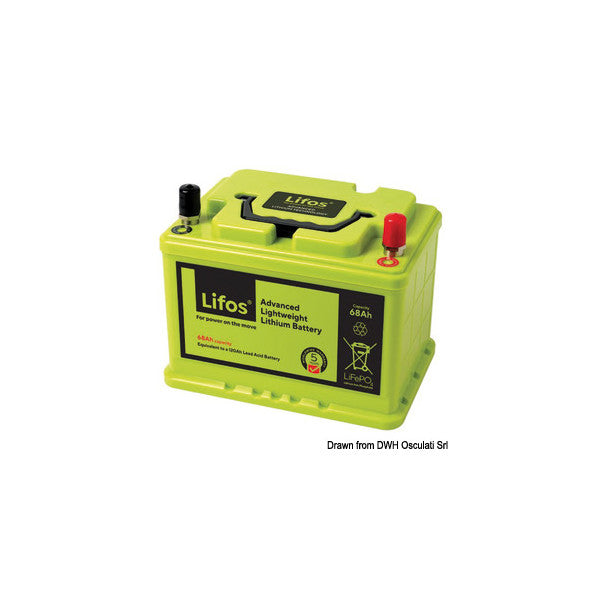LIFO 12.8V 68Ah LiFePO4 Marine Battery – Lightweight, Durable Lithium Power for Boats and Ships