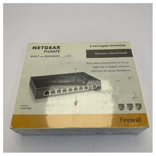 راوتر جدار ناري VPN Netgear ProSafe FVS318G-200EUS‏، 8 منافذ جيجابت 