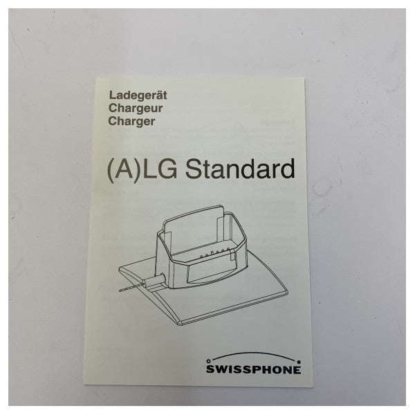 Swissphone Receiver Charger with LED Indicator - EU Plug - Part 0892526 