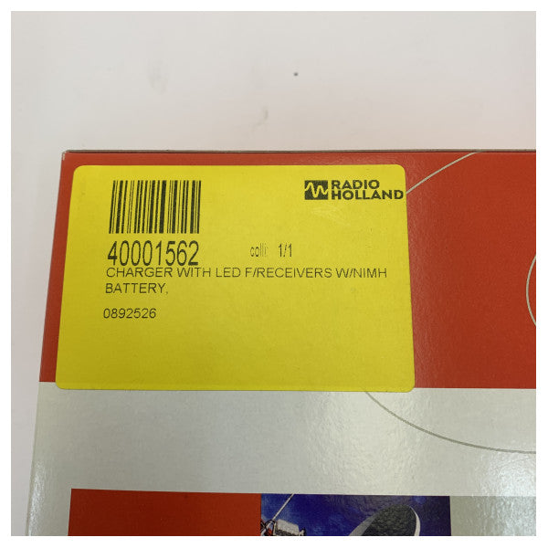Swissphone Receiver Charger with LED Indicator - EU Plug - Part 0892526 