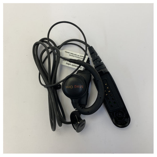 Auricular giratorio Motorola Mag One PMLN5805A con micrófono en línea y PTT 