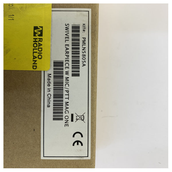 Motorola Mag One PMLN5805A Swivel Earpiece with In-Line Microphone and PTT 