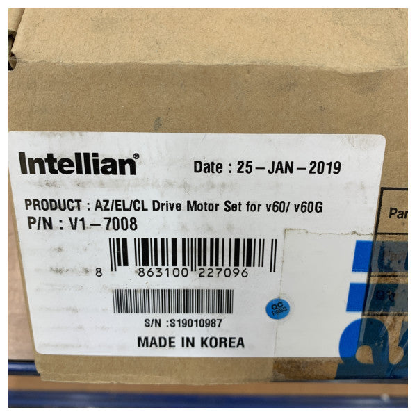 Intellian VSAT AZ/EL/CL drivmotorsett for v60 & v60G | V1-7008 Marine Electronics 