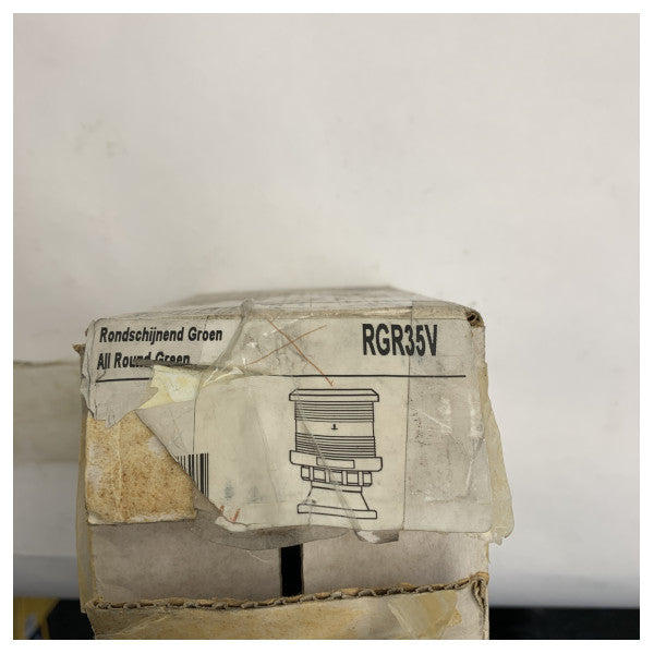 Vetus DHR RGR35V Green 360 Degree Navigation Light Black 12/24V 