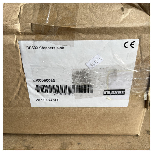 Franke BS303 ruostumattomasta teräksestä valmistettu seinään asennettava pesuallas 500 x 400 mm