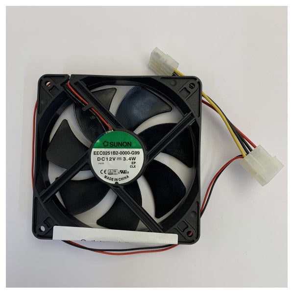 SUNON EEC0251B2 Осьовий вентилятор охолодження 12V DC 120x120x25mm для морської електроніки 