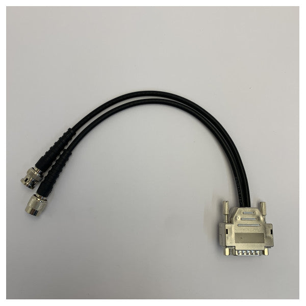 EZ000813 Marine D-Sub han til BNC han lyd/videokabeladapter 