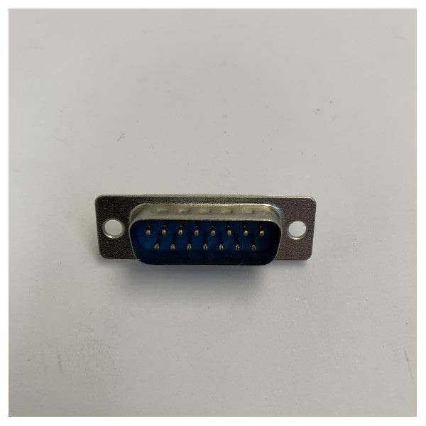 Βύσμα αρσενικού τύπου D-Sub 15 ακίδων, ναυτικής ποιότητας SCP15M 