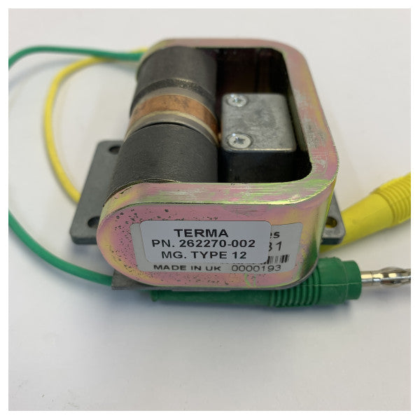 TERMA MG5331 Marine-Elektromagnet-Solenoid mit Bananenstecker-Anschlüssen 