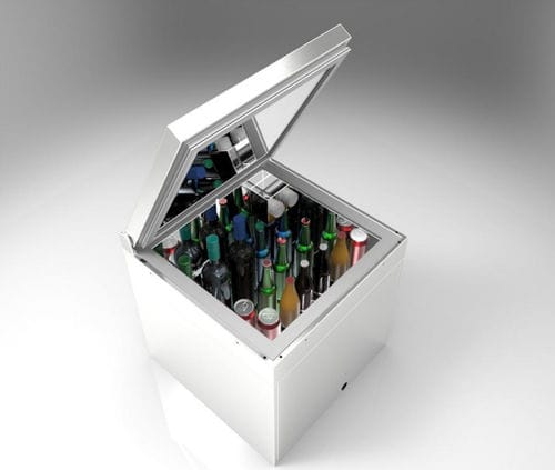 Frigonautica CO60C congelador em aço inoxidável 60L 230 | 24V - CO60C-EV80