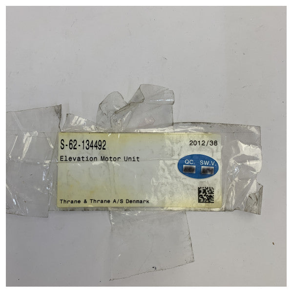 SERVO DC børsteløs motor med remskive og monteringsplade - S-62-134492 - Ny 