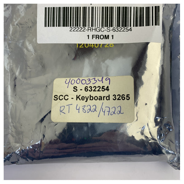 Keyboard 3215A Marine Electronics Keypad PCB Component - S-632254 / 632254BB-1 