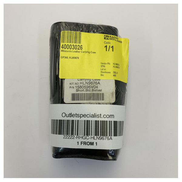 حافظة حمل جلدية Motorola HLN9676A لجهاز GP340 