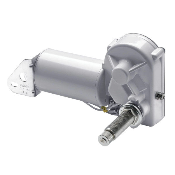 Moteur d'essuie-glace Vetus RW08A 12V avec arbre droit de 25 mm 
