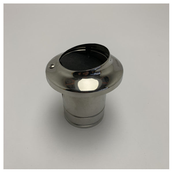 Sortie d'échappement Tru-Hull en acier inoxydable Vetus TRC60SV de 60 mm avec valve 