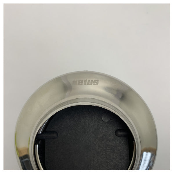 Sortie d'échappement Tru-Hull en acier inoxydable Vetus TRC60SV de 60 mm avec valve 