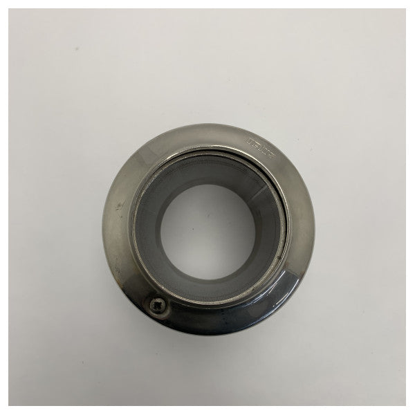 Vetus TRC75S 75 mm rustfritt stål marin Tru-Hull eksosutløp med ventil 