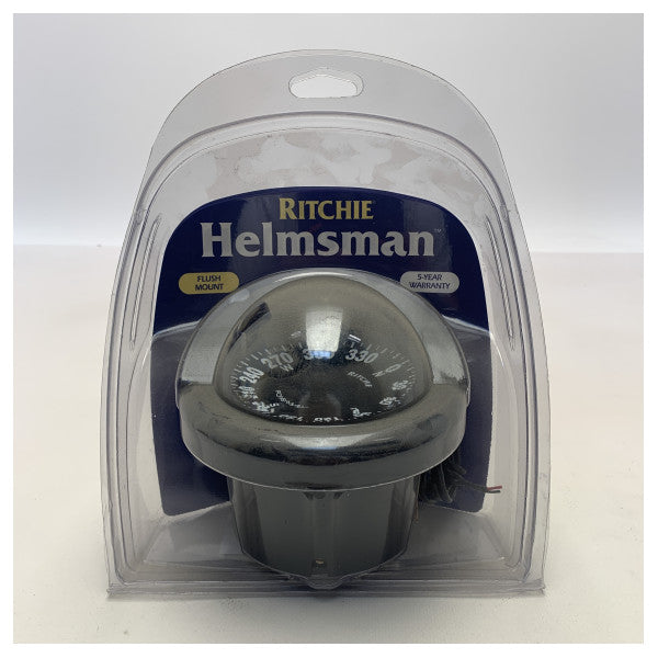 Ritchie Helmsman HF742 Compass Black Build im Mount