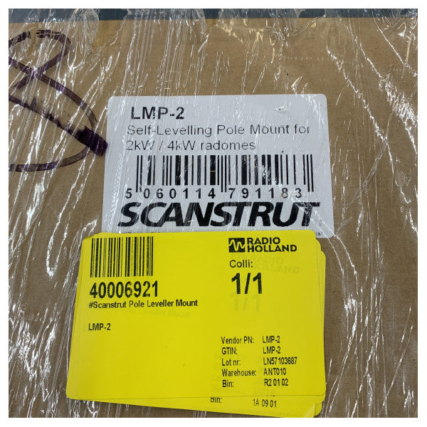 Scanstrut LMP-2 samopoziomujący uchwyt masztowy do radaru dla jachtów 