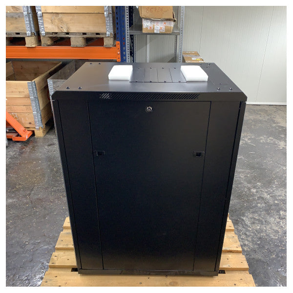 Q-Rack EMS68-22BK 22U 19 ιντσών Δαπέδου Rack Server - 600x800mm IT Cabinet 