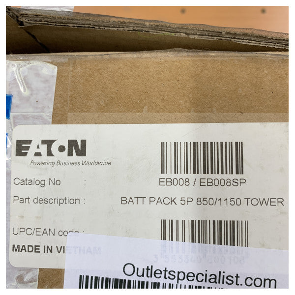 Eaton Easy Battery+ EB008WEB zamjenski komplet - zatvorena olovno-kiselinska brodska baterija 