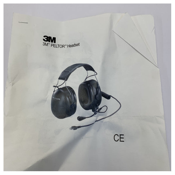 Casque de communication marine 3M Peltor M53H79A-T5061F avec câble spiralé 