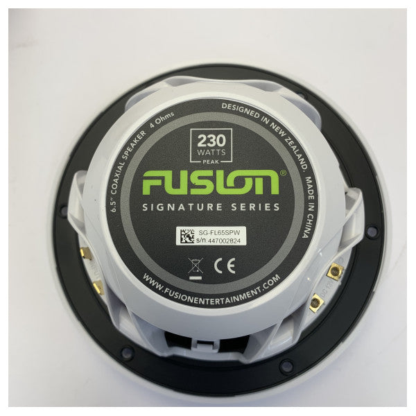 Fusion SG-FL65SPW Signature Series 6.5-inch морски високоговорители - 230W бял LED Sport (чифт) 