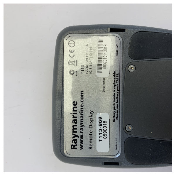 Безжичен дистанционен дисплей Raymarine Tacktick T113 Micronet 