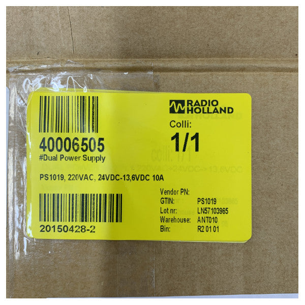 MAICO COMM.V PS1019 Двоен морски захранващ блок 220VAC/24VDC към 13.8VDC 10A 