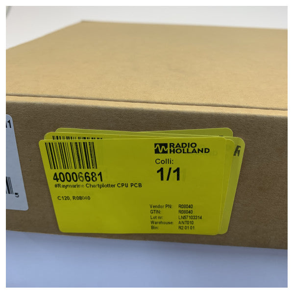 Raymarine C120 Chartplotter CPU PCB Main Circuit Board - R08040