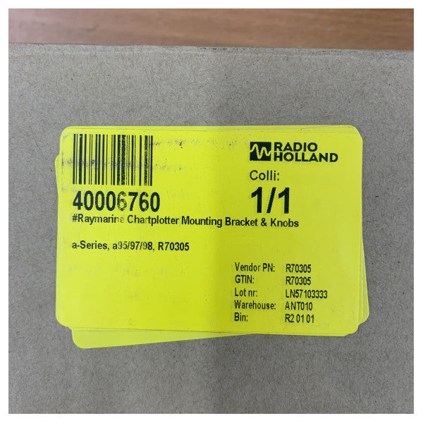 Raymarine trunnionsmonteringsbeslag og knapper til a95 a97 a98 a-Series - R70305 