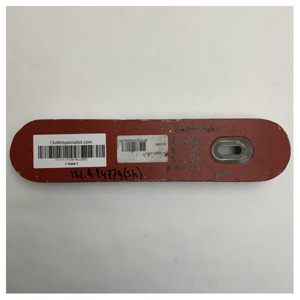 Vetus ALU35C Anodu tal-Hull tal-Aluminju Marini għal Protezzjoni mill-Korrużjoni 