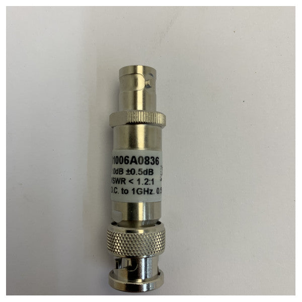 Telegärtner RF Atténuateur BNC M/F 10dB 50Ω 2GHz 0.5W - J01006A0836 