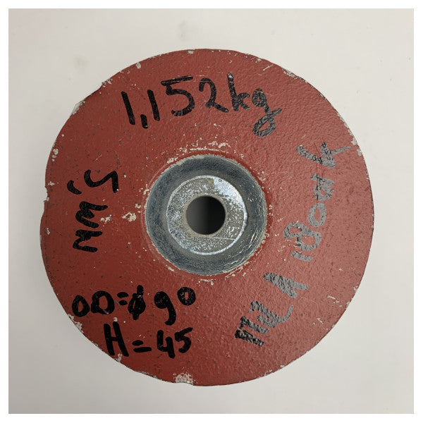 Vetus Zinc Marine Anode 90mm Διάμετρος 1.152 KG 