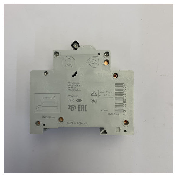 Interruptor automático Eaton xEffect MCB 2P 16A curva C 6 kA 230-400 VAC 
