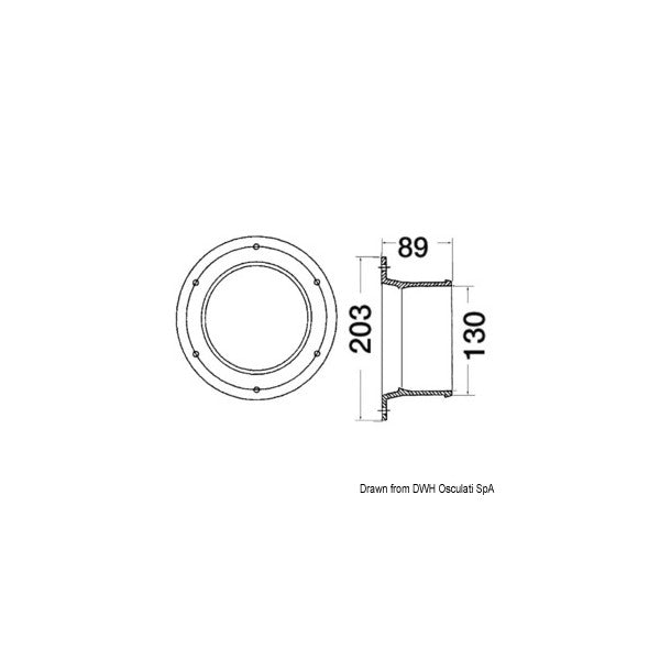 12V Twin Recessed Marine Stern Light Set - Durable Waterproof Boat Navigation Lights