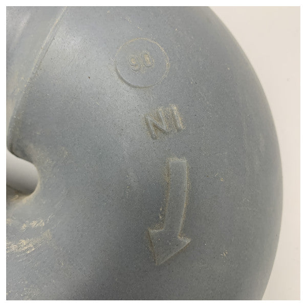 Vetus LT90 90 мм изпускателен отвор с гъши врат