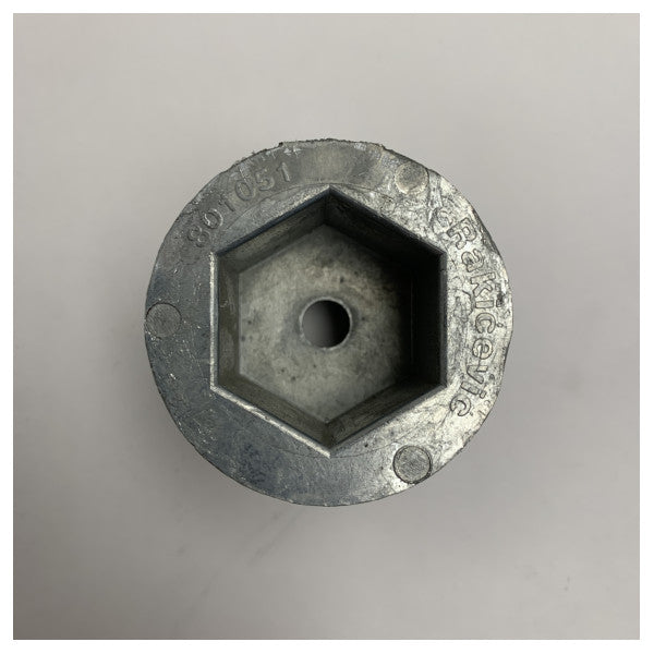 Technoseal BTR-801051 Zink Propeller Anod 