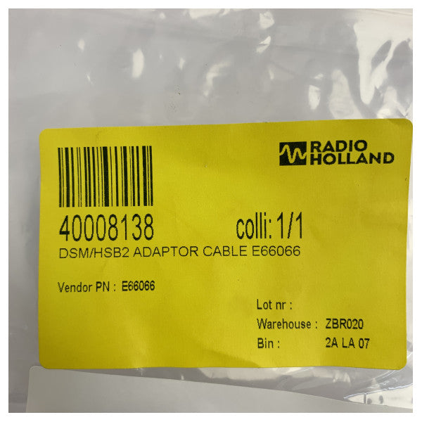 Raymarine E66066 Adapter Cable DSM to HSB2 0.7m Marine Electronics