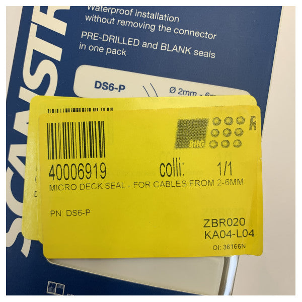 Scanstrut DS6-P Vertical Cable Seal 2mm to 6mm