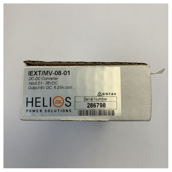 Helios Power Solutions WASSP DC/DC Μετατροπέας EXT/MV-08 8VDC 6.25A Τροφοδοτικό 