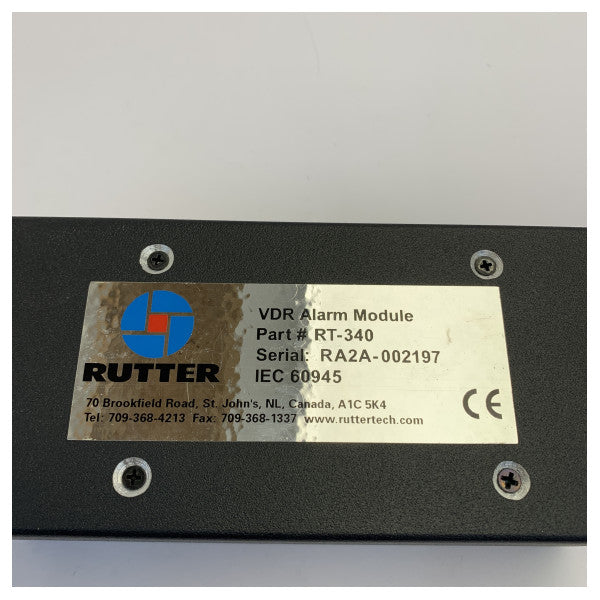 Rutter VDR-100 Alarm Module RUT-00675 Marine Electronics Voyage Data Recorder