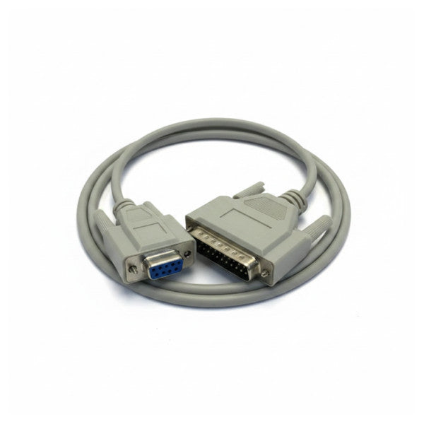 AT-Serielles Datenkabel DB9 Buchse auf DB25 Stecker RS232 1,8 m 